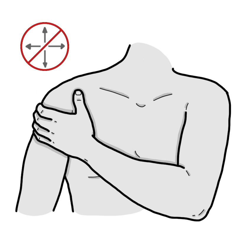 Limited shoulder movement