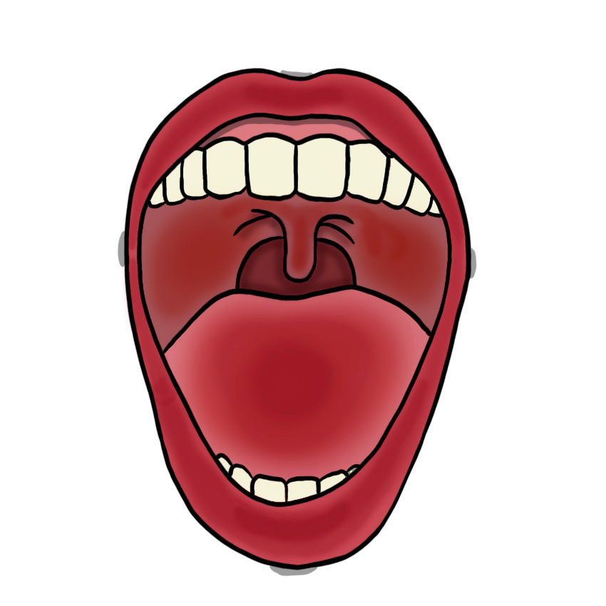 唇、舌、口蓋にかゆみがある