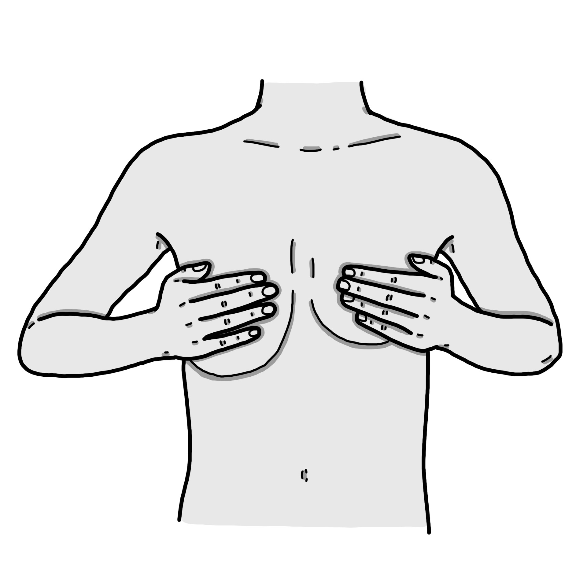 Size increase of one breast