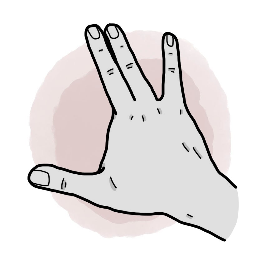 Index finger amputation