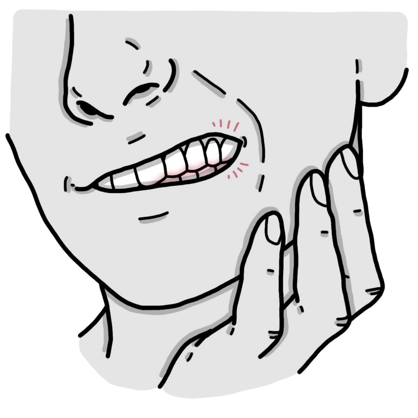 Distonia mandibular ou bruxismo