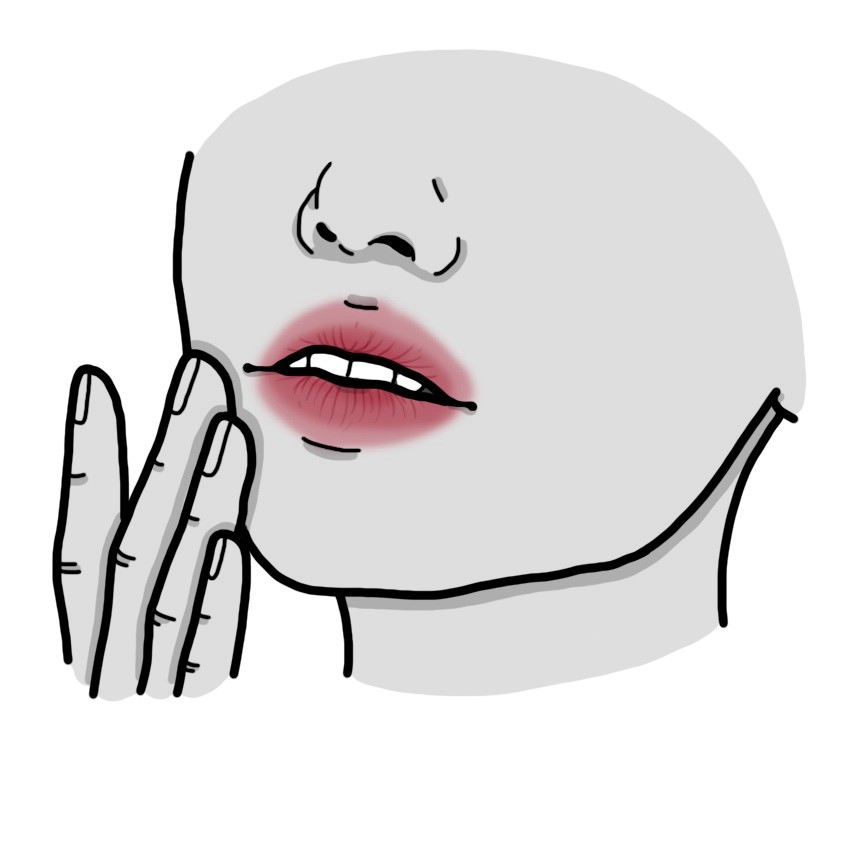 Gerötete und/oder rissige Lippen