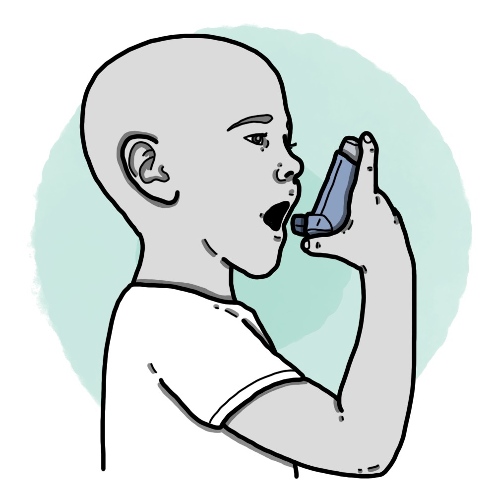 Asthma attack (Paediatrics)