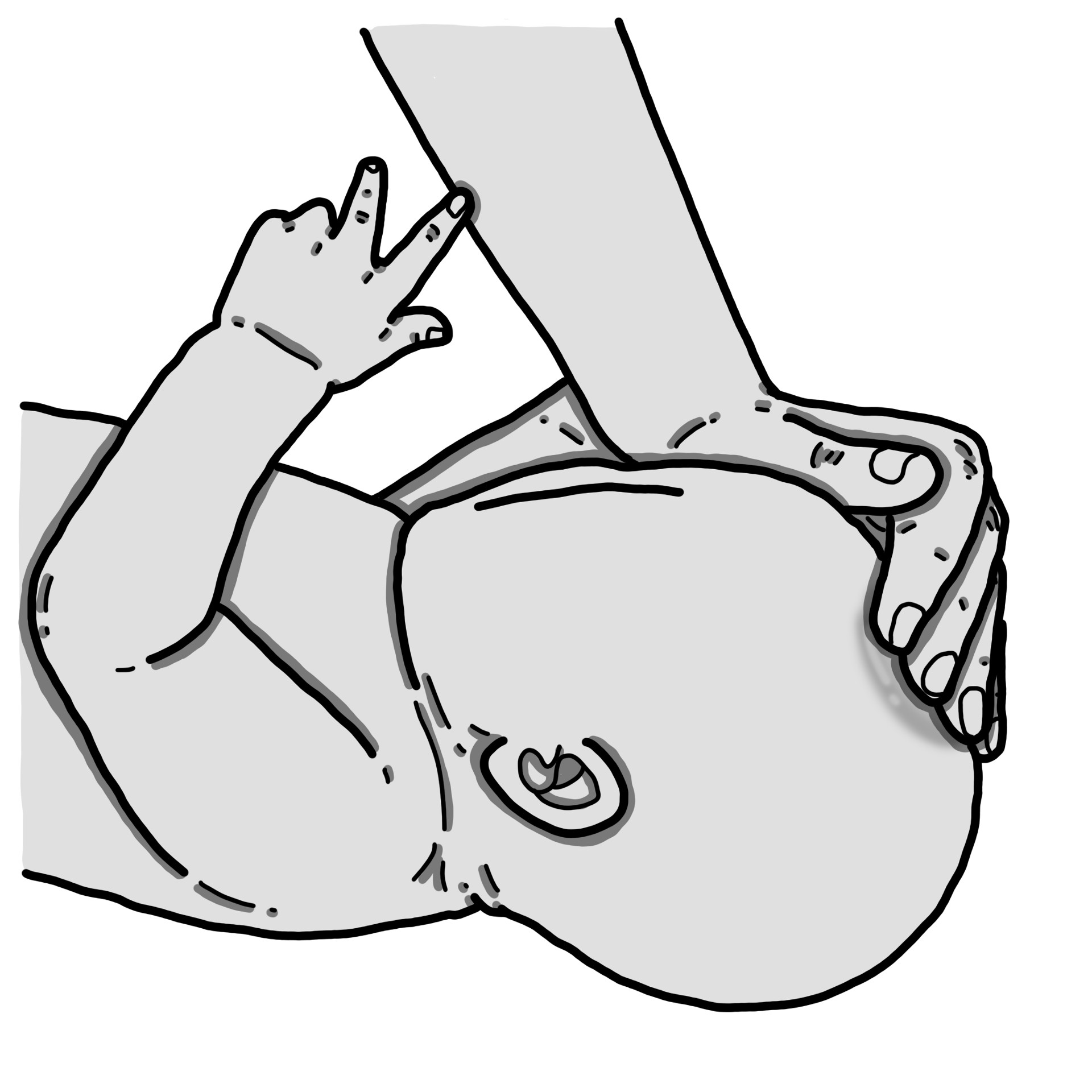 Uitpuilende schedel bij baby - Uitpuilende fontanel