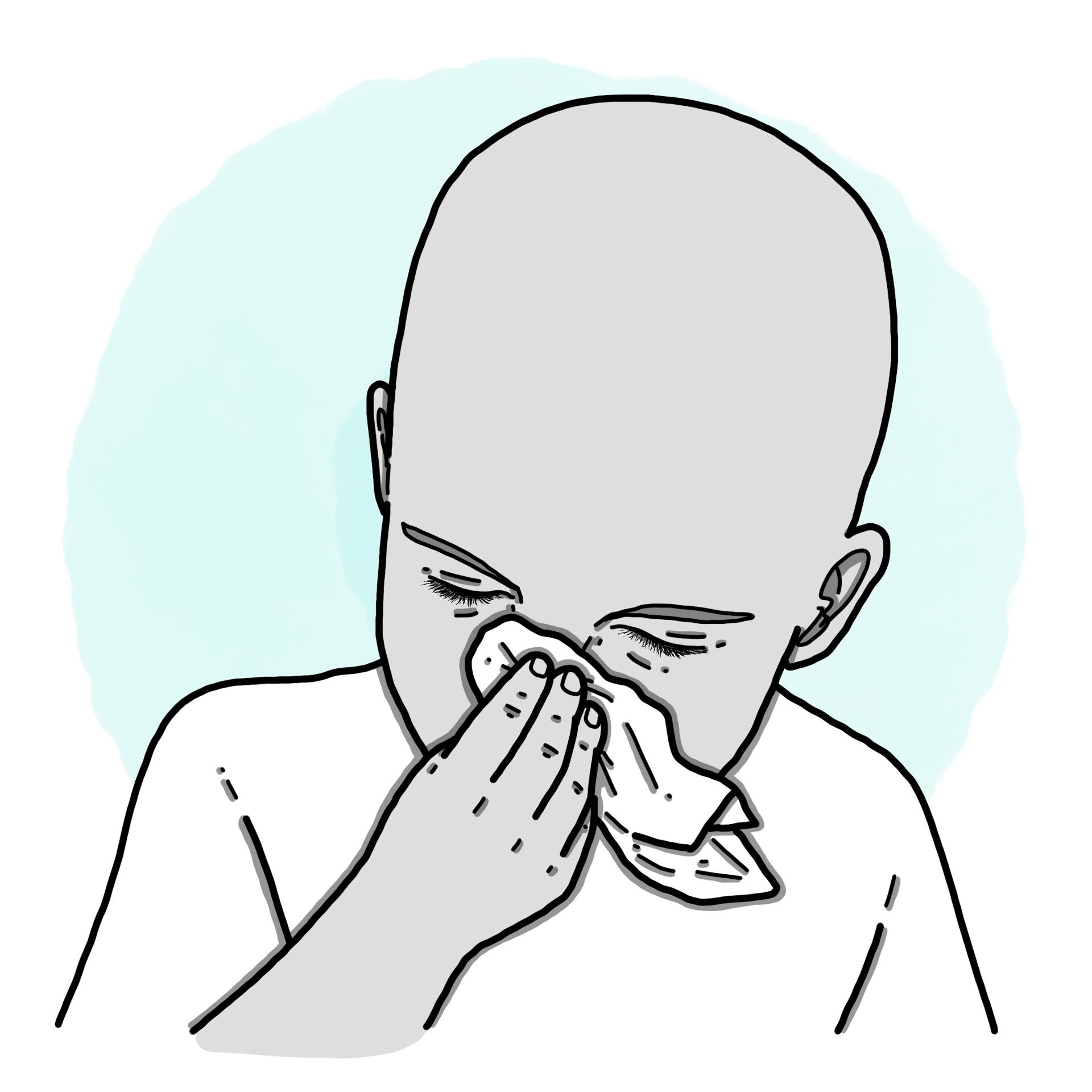 Acute nasal catarrh (Paediatrics)
