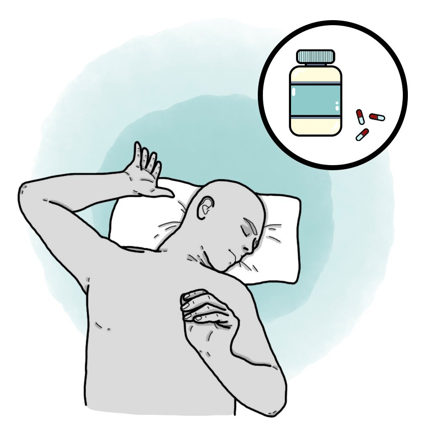 Dystonia secondary to a drug