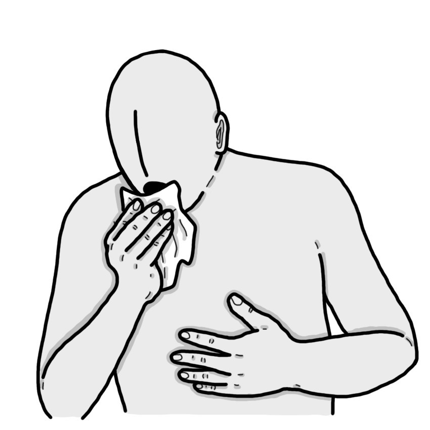 U hoest meer dan gewoonlijk