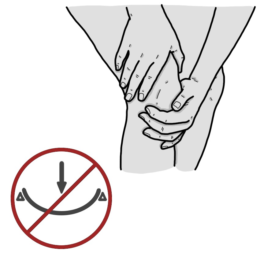 Dificuldade em flexionar o joelho