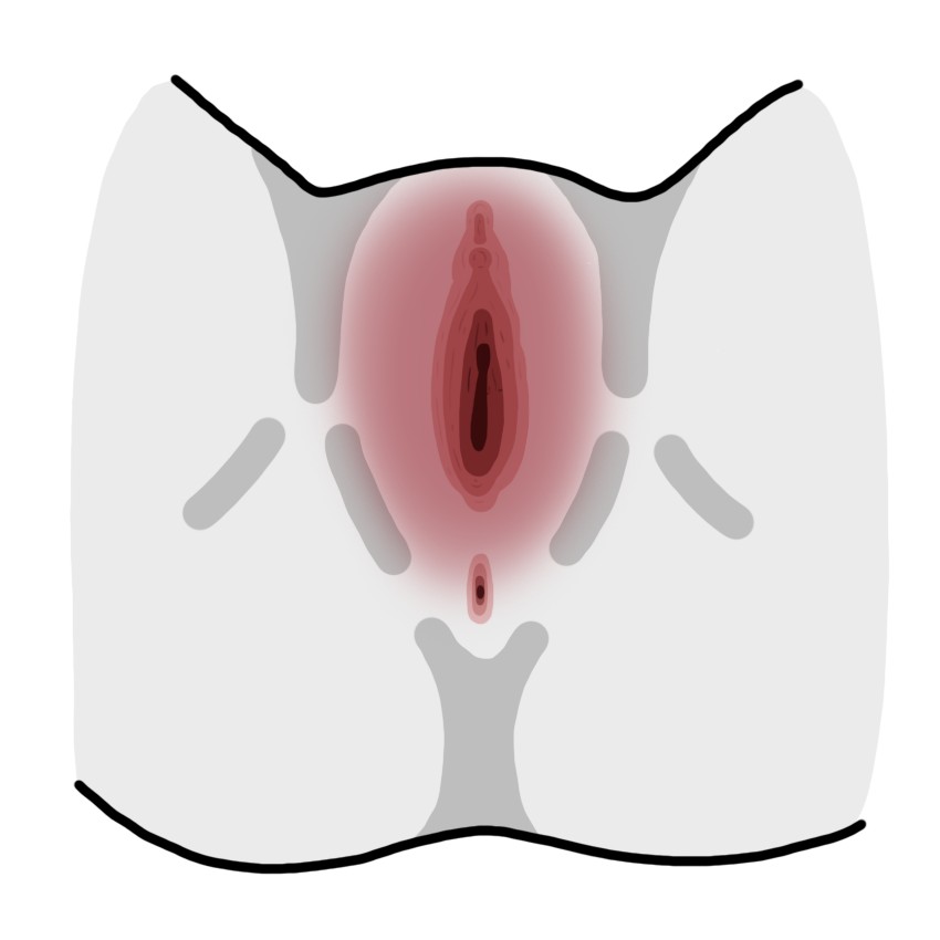 Vulva enrojecida