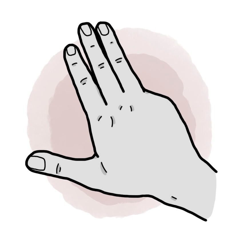 Small finger amputation