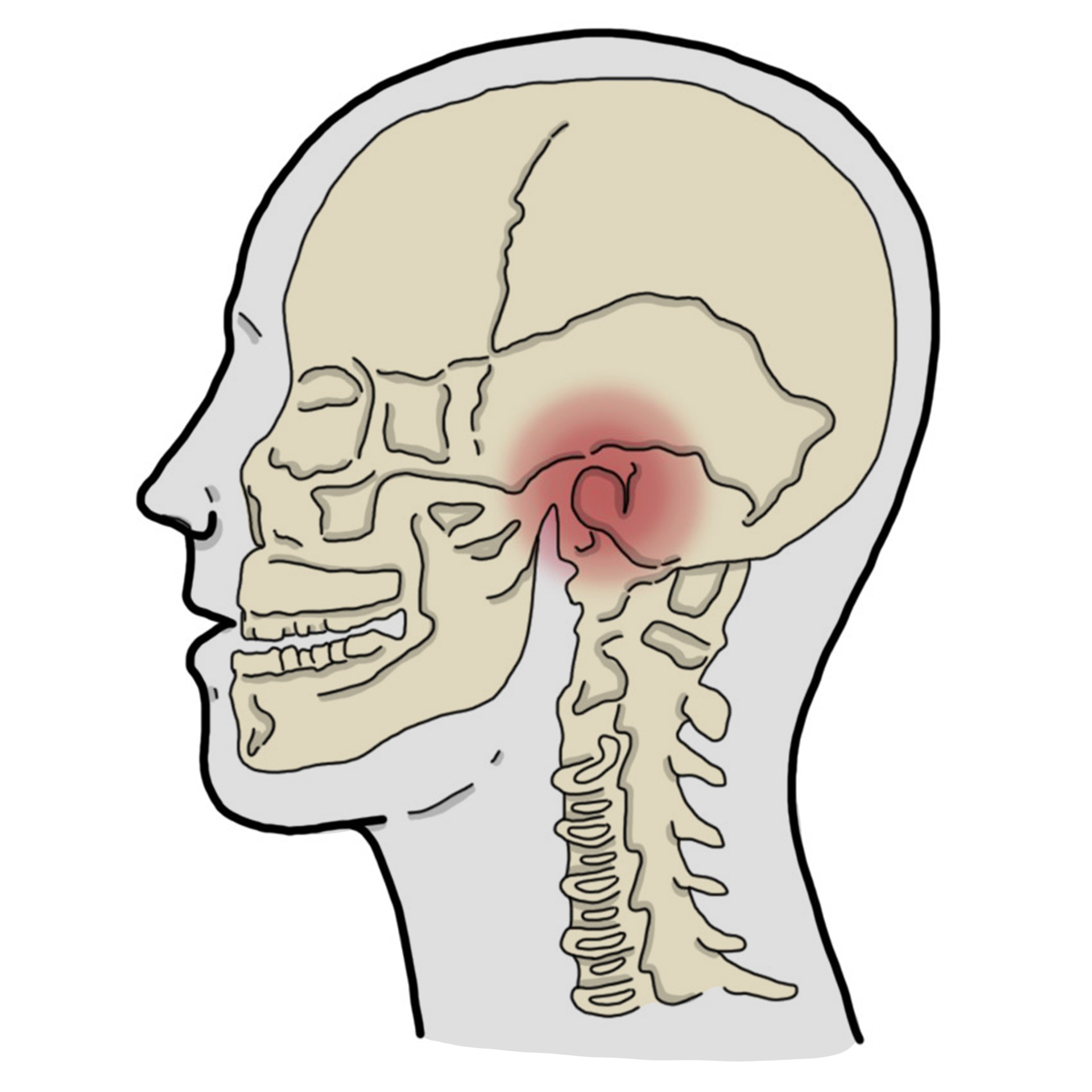 Dolor en la articulación temporomandibular