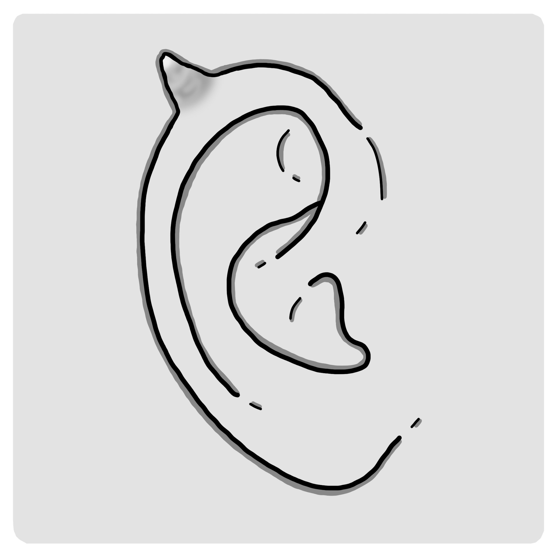 Protuberanza a forma di corno